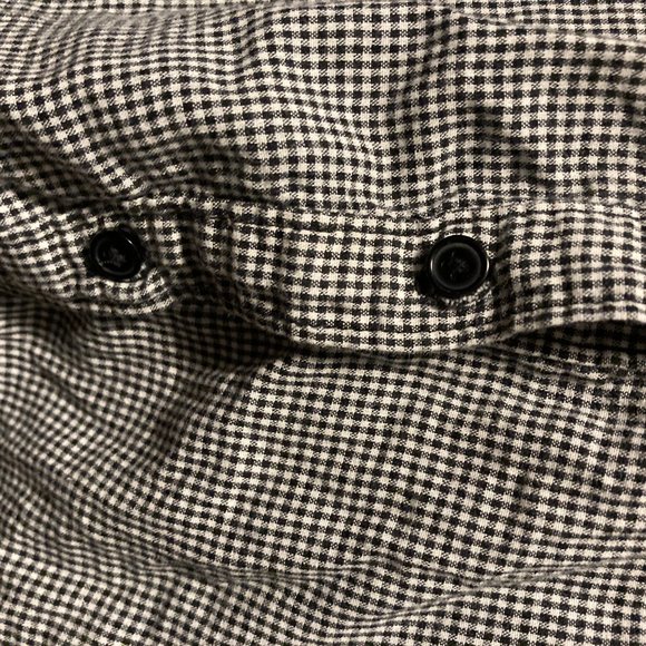 🦋 3/$25 Jacob Gingham Button-Up with Frills - Picture 10 of 15